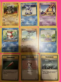 25 Different Pokemon Base Set 2 Cards, Vintage 2000 Wizards Of The Coast, NM-MP - Image 3
