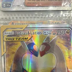 Pokemon Latias & Latios GX TAG TEAM Holo Card Team Up 170/181 English - Image 3