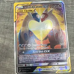 Pokemon Latias & Latios GX TAG TEAM Holo Card Team Up 170/181 English - Image 5