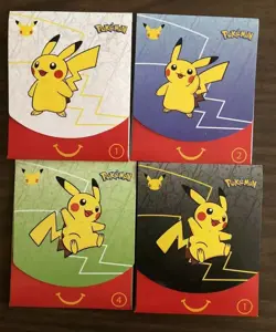 2021 POKEMON TCG 25TH ANNIVERSARY MCDONALDS EXCLUSIVE CARDS FACTORY SEALED - Image 1