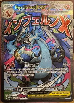 Pokemon Mega Charizard X EX UPC Promo Sealed PSA Contender CLEAN MINT CARD LOOK! - Image 2