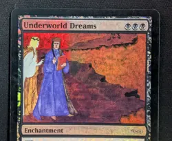 MTG FOIL Underworld Dreams- DAMAGED -WPN Promo Magic the Gathering Card # 001 - Image 3