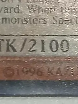 "Il Blud" Yu-Gi-Oh! card, 1st Edition. TAEV- Eno88 - Image 4