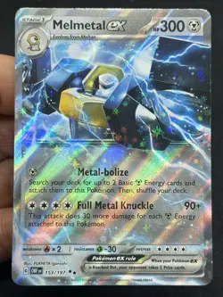 Melmetal eX 153/197 - LP-NM - Pokemon TCG Card - Image 1