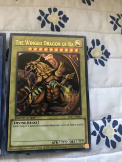 Yugioh Egyptian God Cards Slifer, Obelisk, Ra LIMITED EDITION‼(Grade 10) - Image 3