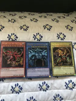 Yugioh Egyptian God Cards Slifer, Obelisk, Ra LIMITED EDITION‼(Grade 10) - Image 4