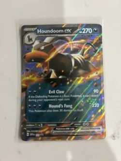 Pokemon Houndoom ex 103 Sv: Scarlet & Violet Promo Cards Holo - Image 1