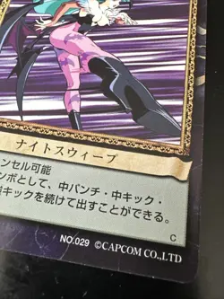 Morrigan Aensland NO.029 Vampire Savior Capcom Action Card Game TCG Japan #511 - Image 2