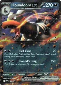 Houndoom ex 103 Sv: Scarlet & Violet Promo Cards Holo - Image 1