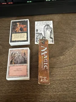 MTG MAGIC the GATHERING 1994 REVISED EDITION STARTER DECK 57 Cards And Manual - Image 3