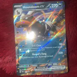 Houndoom ex 103 - Scarlet & Violet Black Star Promo Pokemon Card - NM - Image 1