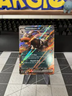Houndoom ex 103 - Scarlet & Violet Black Star Promo Pokemon Card - NM - Image 1