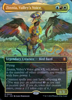 Zinnia, Valley's Voice - Foil - MTG Cards Shop - Image 1
