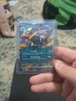 Houndoom ex SVP 103 Black Star Promo Pokemon TCG Card LP - Image 3