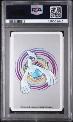 2000 POKEMON SILVER VERSION PLAYING CARDS 5 OF HEARTS #160 FERALIGATR PSA 10 - Image 2