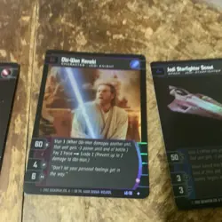 Star Wars TCG SWTCG 2002 Sith Rising Foil Cards Wizards (19) Lot - Image 3