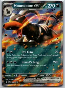 Houndoom ex 103 SV: Scarlet & Violet Promo Cards NM - Image 1