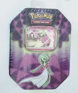 Pokemon TCG Strong Bonds Tin 10 Packs 3 Card New Sealed RARE VARIATION Gardevoir - Image 1