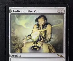 MTG Chalice of the Void- DAMAGED -Mirrodin Magic the Gathering Card # 150 - Image 3