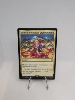 MTG Ruinous Ultimatum 3219 NM Commander: FINAL FANTASY Magic the Gathering - Image 1