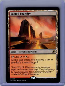 Sacred Foundry R Edge of Eternities 256 NM - Image 1