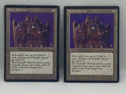Magic the Gathering Stone Calendar the Dark Artifact MTG Set Of 2 - Image 1