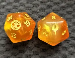 Magic the Gathering: Spider-Man Oversized D20 Spindown Life Counter - Lot of 2 - Image 1