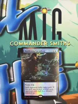 Maddening Cacophony ✨ Extended FOIL ✨ MTG NM Near Mint Zendikar Rising (330) - Image 1