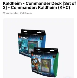 Kaldheim Commander Decks Elven Empire & Phantom Premonition, Set of 2, Sealed. - Image 1