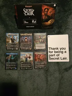MTG Secret Lair x The Office Dwight’s Destiny Nonfoil no bonus - Image 1