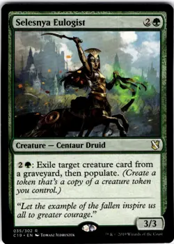 MTG Selesnya Eulogist Commander 2019 Rare #35 - Image 1
