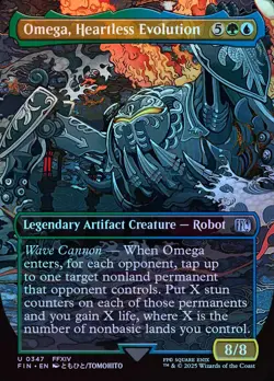 Omega, Heartless Evolution (Borderless) - Foil - Image 1