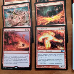 Whole COMMANDER Magic Deck MTG - Balmor BURN SPELLSLINGER Direct Damage FUN - Image 4