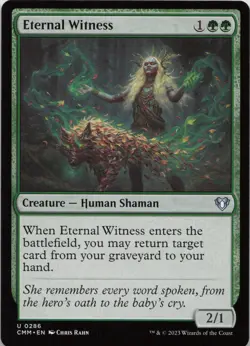 Eternal Witness U Commander Masters 286 NM MTG - Image 1