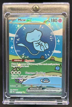 2024 Pokemon SV Paldean Fates PAF EN Mew ex Special Illustration Rare #232/091 - Image 1