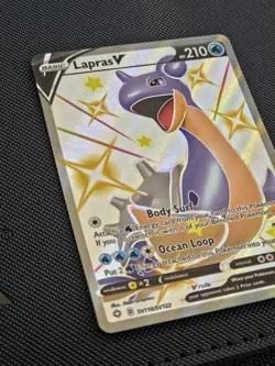 Lapras V Shining Fates: Shiny Vault #SV110/SV122 Pokemon Shiny Holo Rare - Image 5