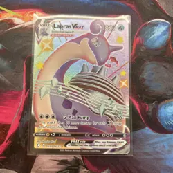 Lapras VMAX SV111/SV122 Pokemon TCG Shining Fates Shiny Vault Near Mint - Image 1