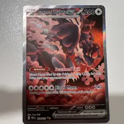 Pokemon TCG Bloodmoon Ursaluna EX Prismatic Evolutions Card 168/131 NM Condition - Image 3