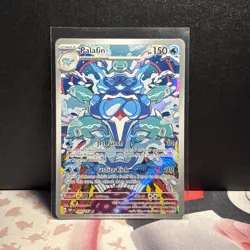 Pokemon TCG: Obsidian Flames Palafin 200/197 OBF EN Illustration Rare IR - Image 1
