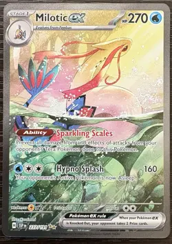 Pokemon Milotic ex 237/191 Surging Sparks SIR⭐⭐ PACK FRESH Mint - Image 1