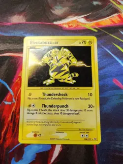 Electabuzz 128/127 Platinum Holo Pokemon Card Lp - - Image 1