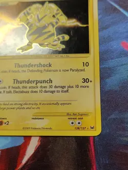 Electabuzz 128/127 Platinum Holo Pokemon Card Lp - - Image 4