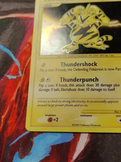 Electabuzz 128/127 Platinum Holo Pokemon Card Lp - - Image 5