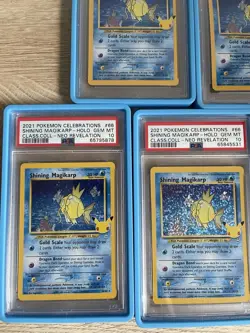 Pokemon Celebrations Shining Magikarp PSA 10 Lot (5X) - Image 2