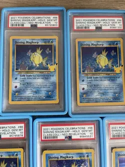 Pokemon Celebrations Shining Magikarp PSA 10 Lot (5X) - Image 3