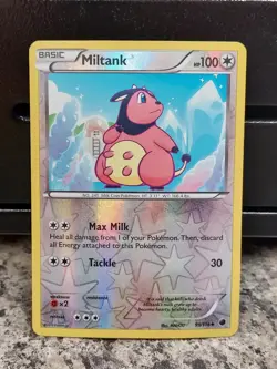 Miltank 93/116 B&W Plasma Freeze Pokemon Reverse Holo Foil Rare Nice! - Image 1