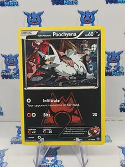 Team Magma's Poochyena - 17/34 - Pokemon Double Crisis LP - Image 1