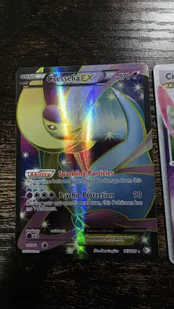 Cresselia EX 143/149 NM Boundaries Crossed Pokemon Card TCG + Cresselia Lv X - Image 2