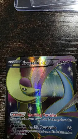Cresselia EX 143/149 NM Boundaries Crossed Pokemon Card TCG + Cresselia Lv X - Image 3