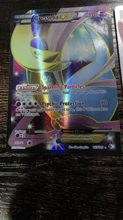 Cresselia EX 143/149 NM Boundaries Crossed Pokemon Card TCG + Cresselia Lv X - Image 4